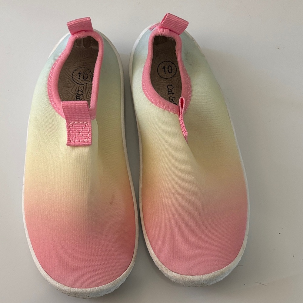 Kids Pink Slip-On Water Shoes
